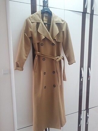 Camel trenckot /trenchcoat 36-38 beden 