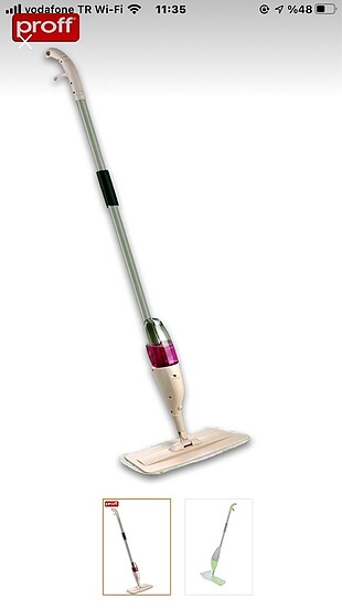 Proff marka sprey mop pratik temizlik