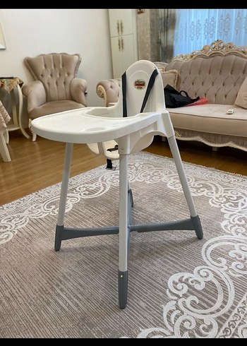 Beden beyaz Renk Beyaz bebek Mama Sandalyesi