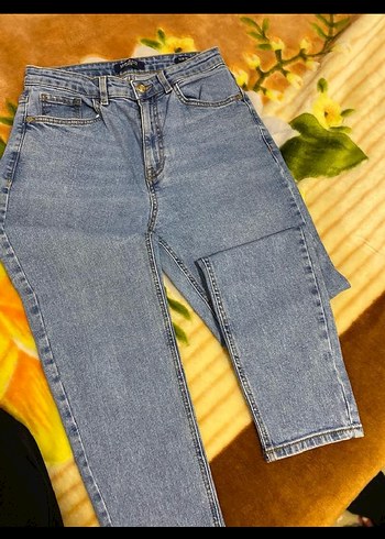 Slim mom Kadın Denim Pantolon