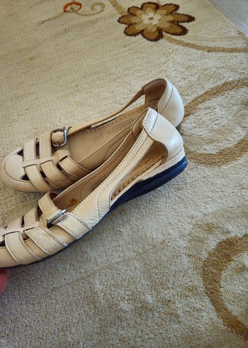 36 Bej Kadın Günlük  Babet - Görsel 4