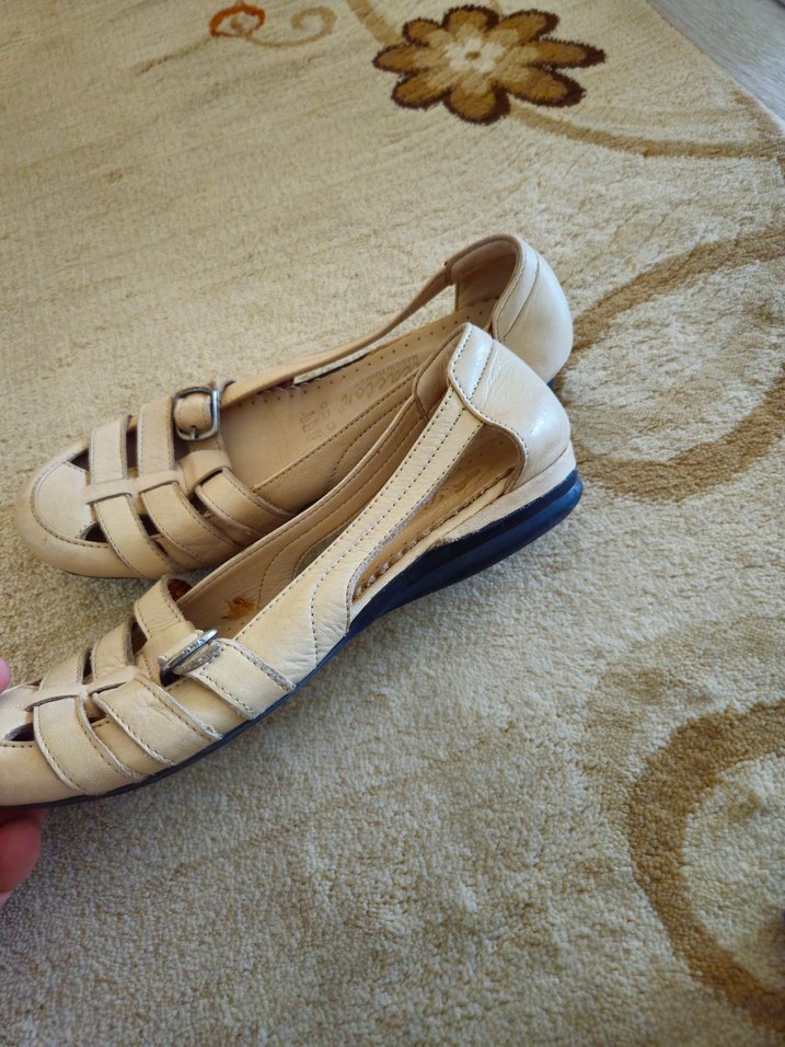 36 Bej Kadın Günlük  Babet - Görsel 4