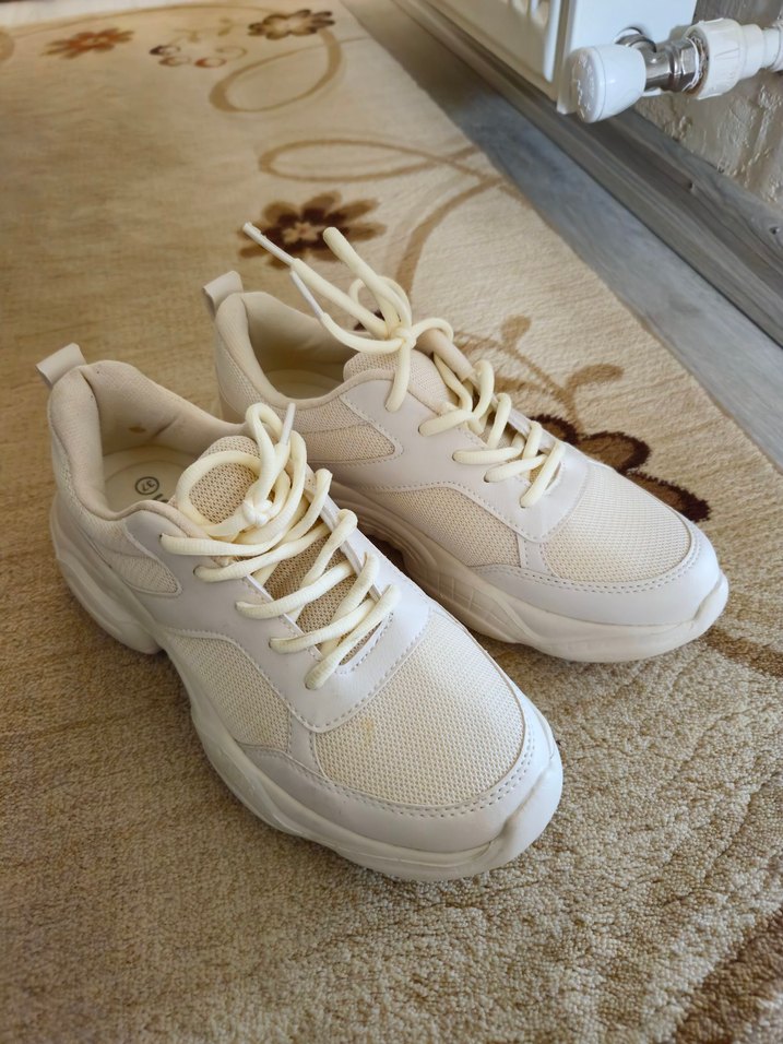 Beyaz baya Spor Ayakkabı - Görsel 2