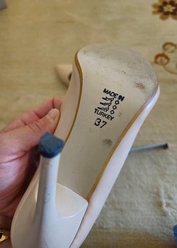 Topuklu abiye ayakkabı - Görsel 4