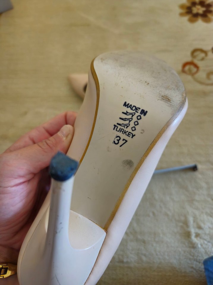 Topuklu abiye ayakkabı - Görsel 4