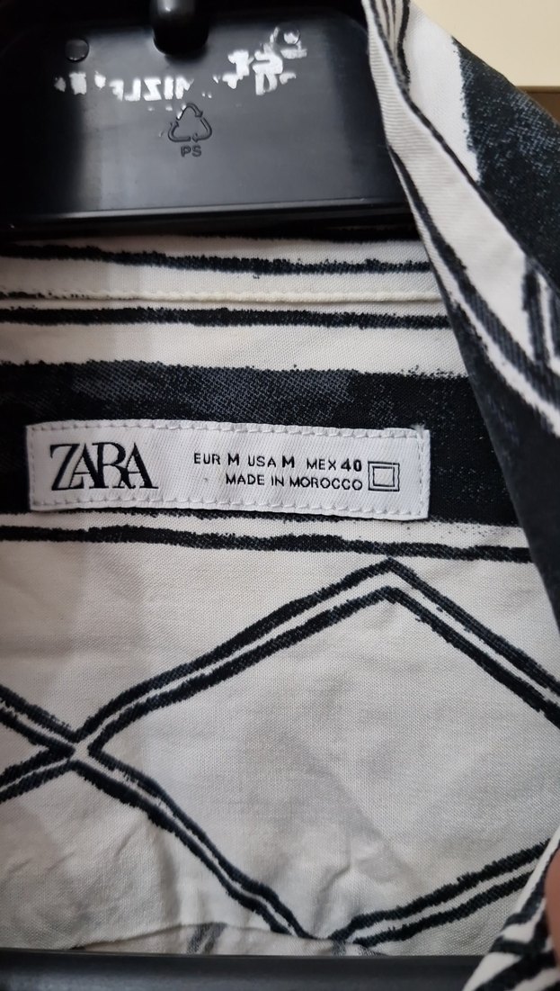 Gri Kısa Kollu Erkek Keten Gömlek - Görsel 2