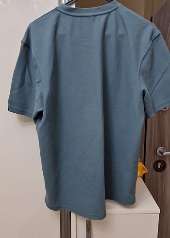 Gri Erkek Bisiklet Yaka Kısa Kollu Tişört - Görsel 3