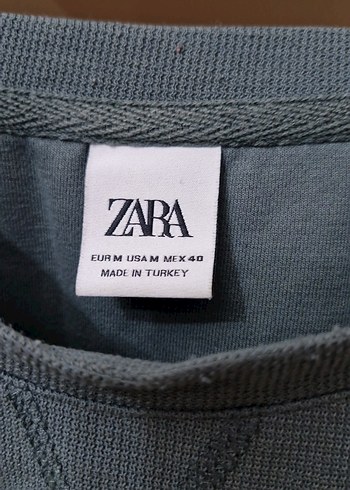 Gri Erkek Bisiklet Yaka Kısa Kollu Tişört - Görsel 2