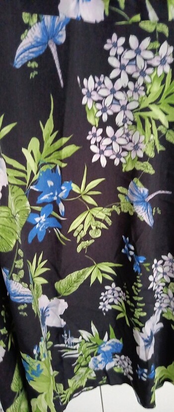 Defacto 40beden yaxlık astarsız elbise - Görsel 5