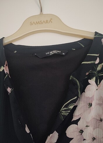 Uzun şık elbise - Görsel 4