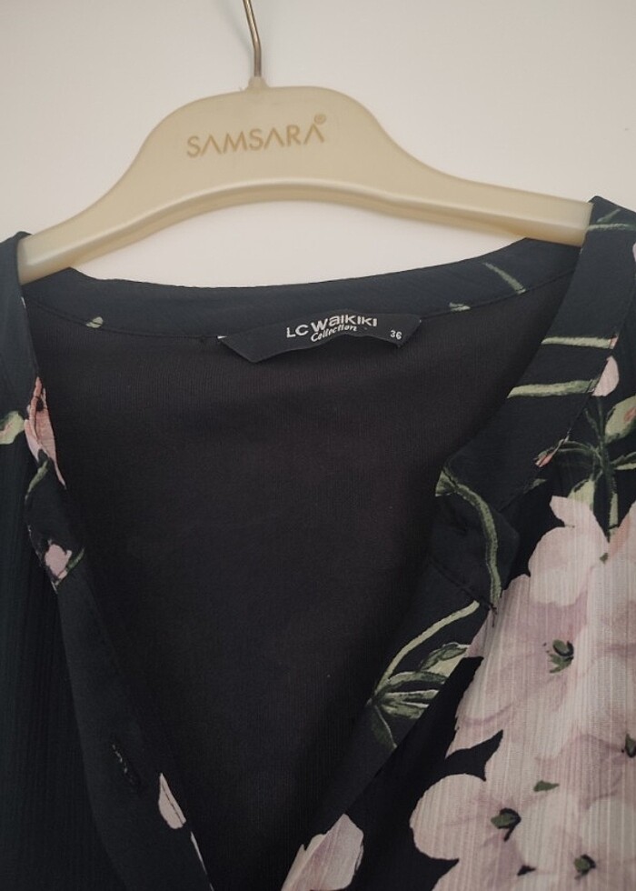 Uzun şık elbise - Görsel 4