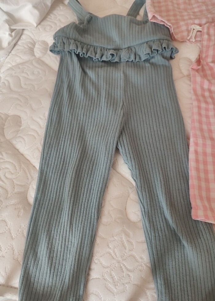 Üçlü tulum salopet - Görsel 2