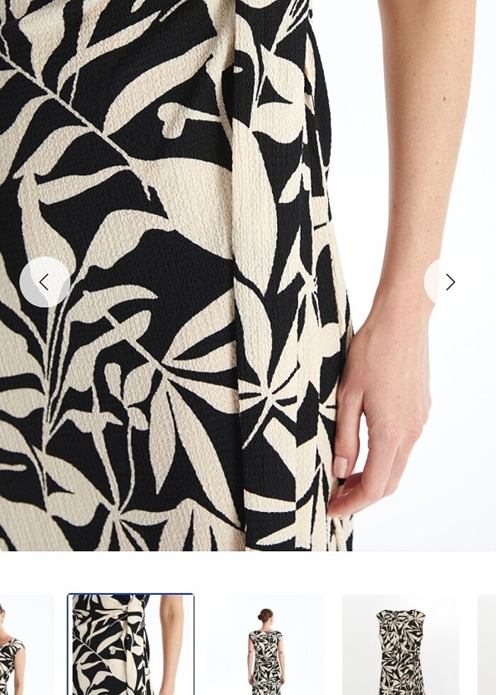 Midi boy elbise  - Görsel 3