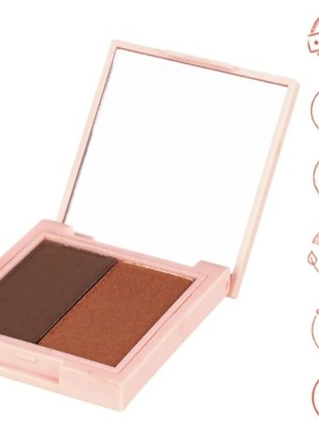 Dora joy ikili Koyu Bej Tonlarında Allık