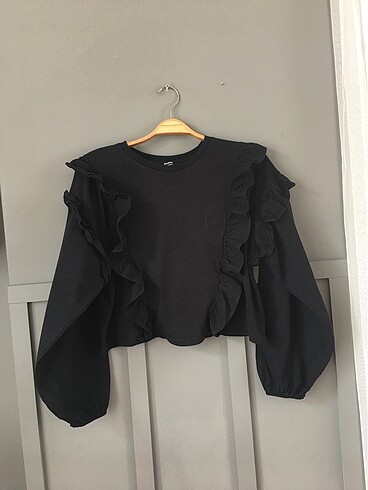 Bershka siyah üst