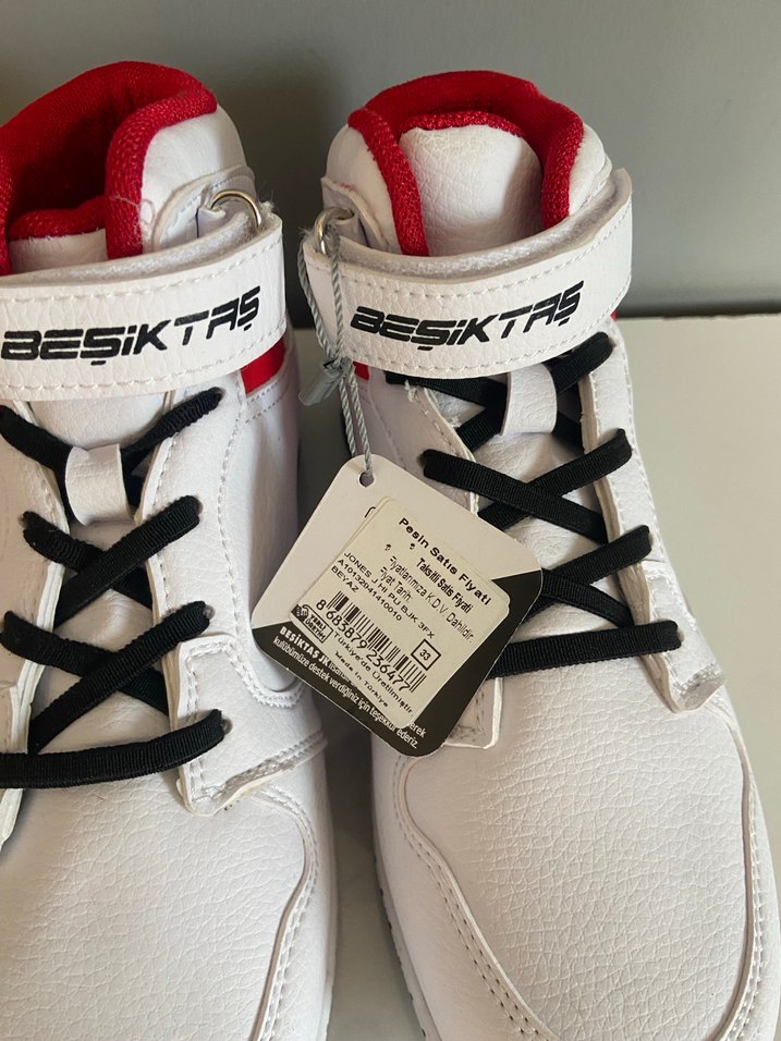 Beyaz Erkek Çocuk Spor Ayakkabı - Görsel 2