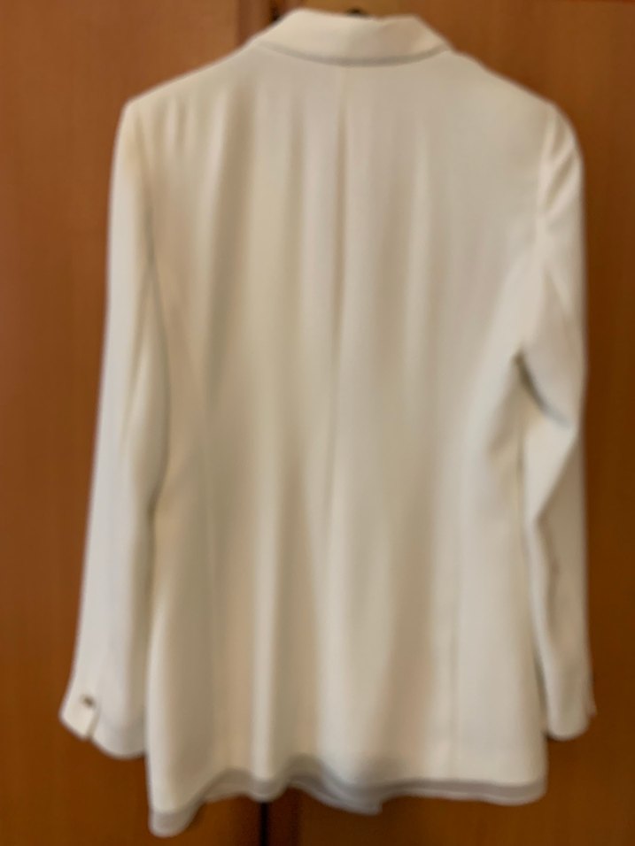 İpekyol Beyaz Kadın Düğmeli Ofis Blazeri - Görsel 3