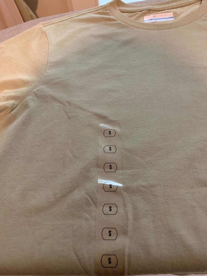 Columbia Erkek Bej  organik Pamuklu Baskılı Tişört - Görsel 2