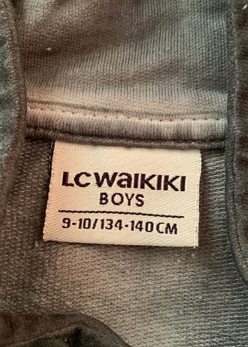 Gri Erkek Çocuk Fermuarlı Sweatshirt - Görsel 3