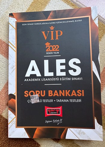 2022 ALES VIP Soru Bankası