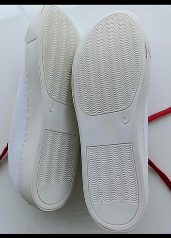 38 Beden beyaz Renk Butigo kadın sneakers