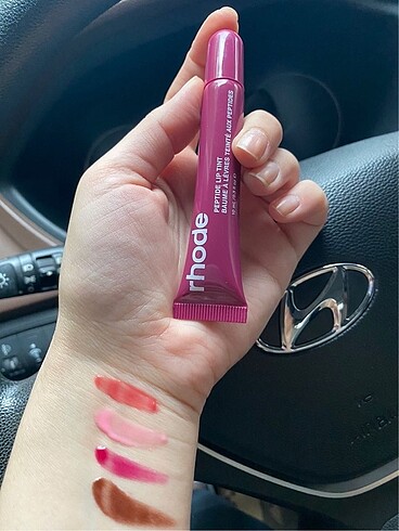  Beden bordo Renk Rhode lip tint gloss rasberry