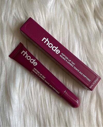  Beden Rhode lip tint gloss rasberry