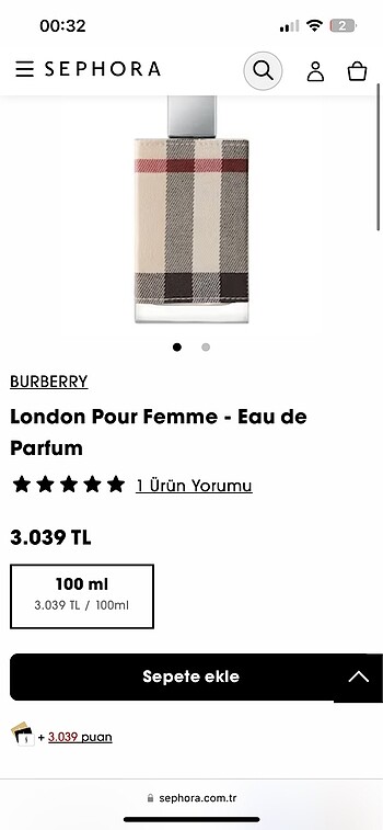 Burberry london kadın edp - Görsel 7