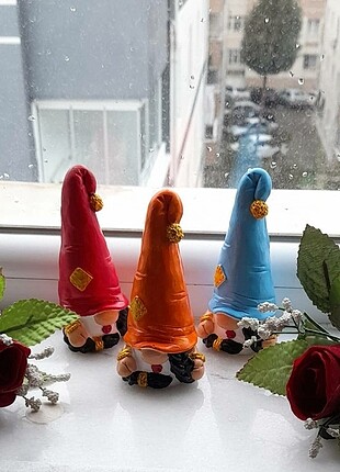 Markasız Ürün 3lü cüce biblo seti