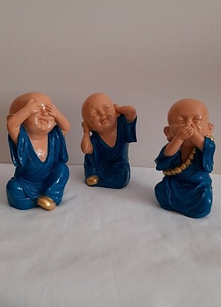 Görmedim duymadım bilmiyorum buda biblo 3 lü set