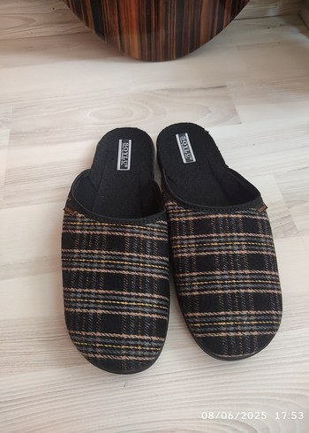 Diğer Kahverengi Erkek Ev Terliği Velcro