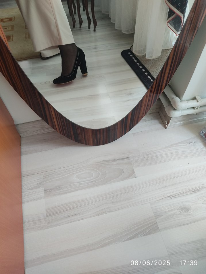 Siyah Stiletto Topuklu Kadın Ayakkabı - Görsel 3