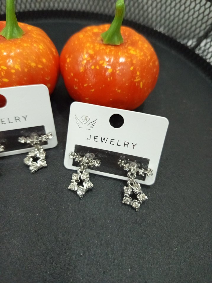 Renkli Payetli Mini Bohem Küpe - Görsel 2