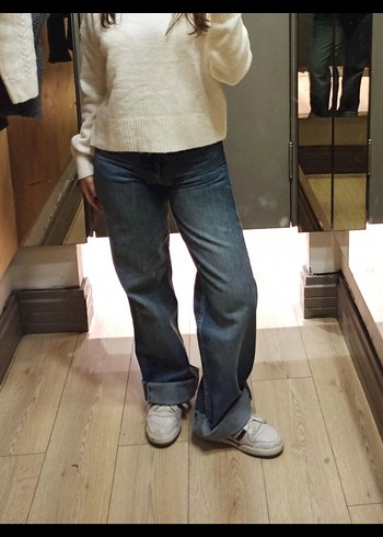 Zara Zara koyu mavi jean