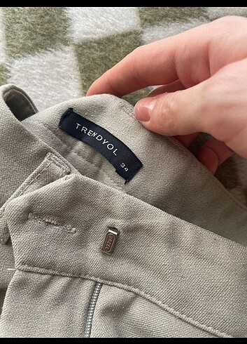 xs Beden Trendyol çok satan pantolon vizon