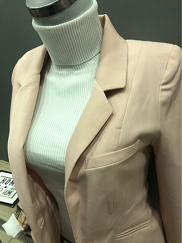 Robin Blazer ceket gül kurusu