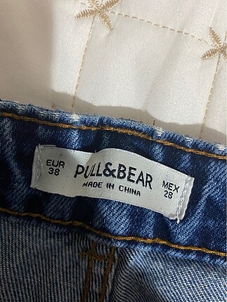 28 Beden mavi Renk Pull bear jean