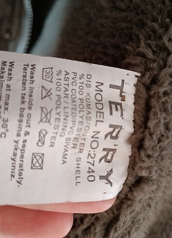 Team TERY marka kaban, mont, anorak - Görsel 6