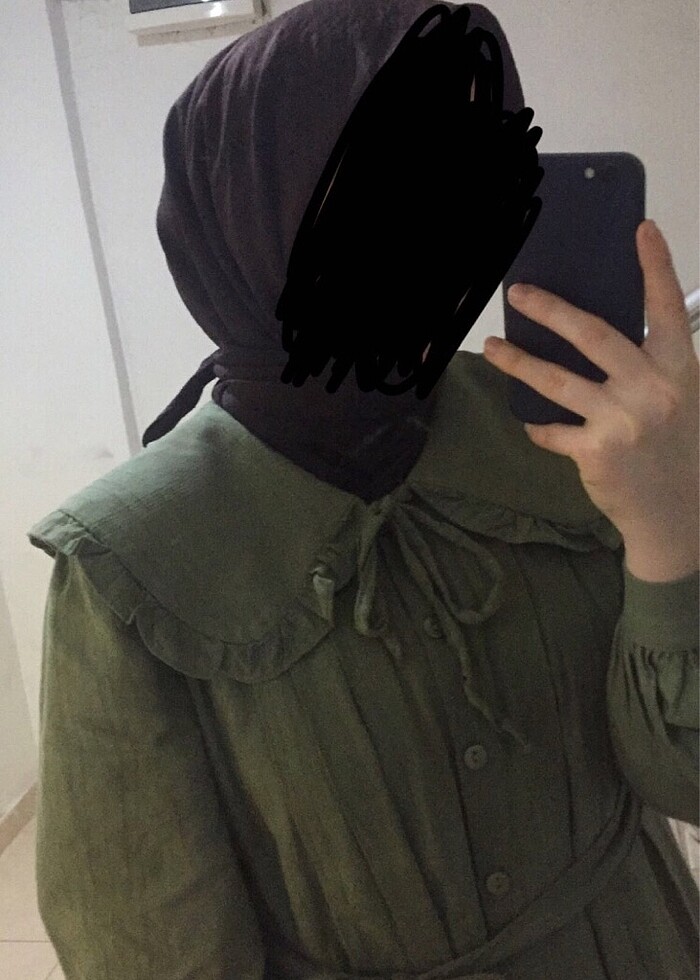 3 adet tesettür elbise - Görsel 2