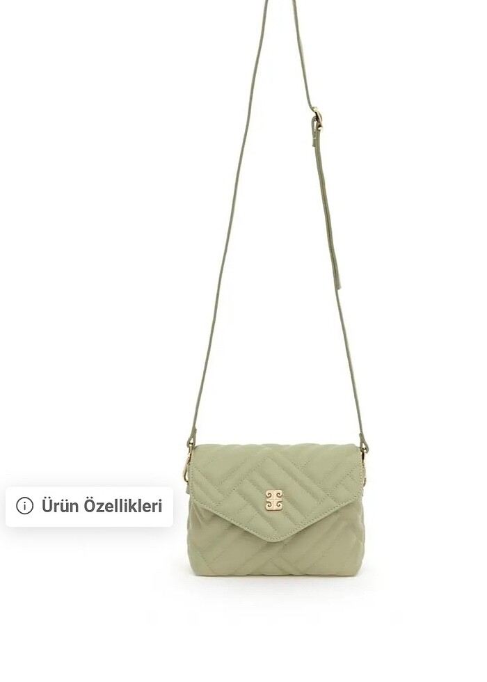 Pierre cardin kadın çanta nil yeşil - Görsel 5