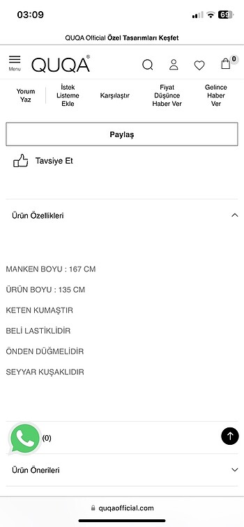 Quqa 2 beden - Görsel 6