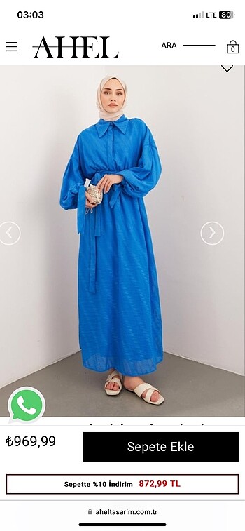 Ahel tasarım elbise - Görsel 5