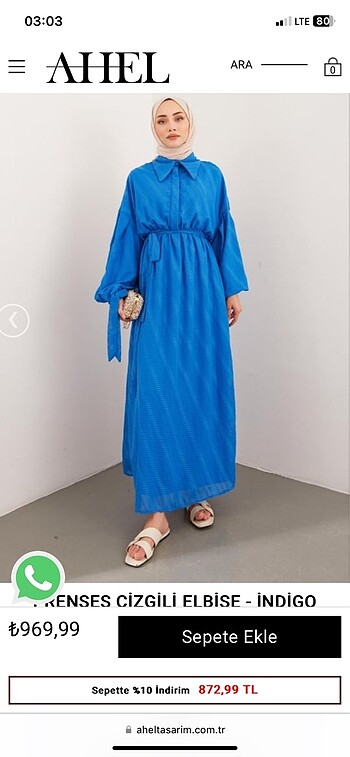 Ahel tasarım elbise - Görsel 6