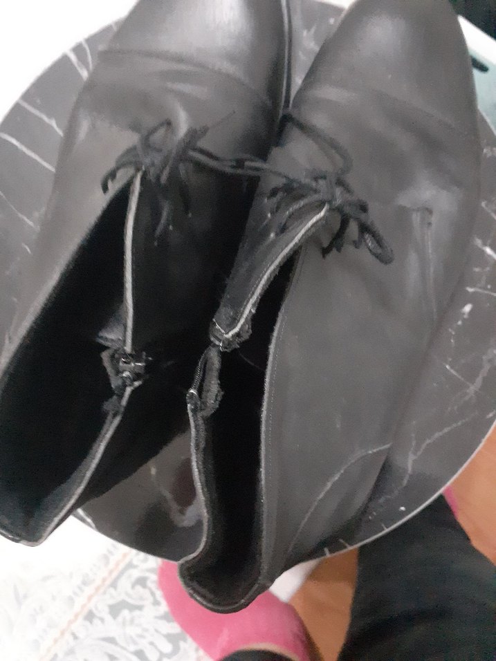 Siyah  Erkek kışlık  bot - Görsel 2