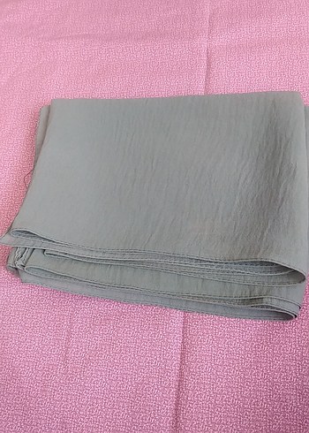 Diger Gri Düz Desen Normcore Şal