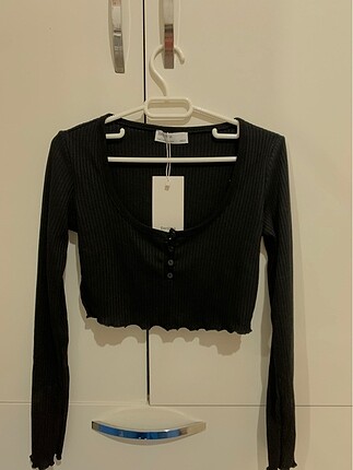 Bershka bershka crop bluz