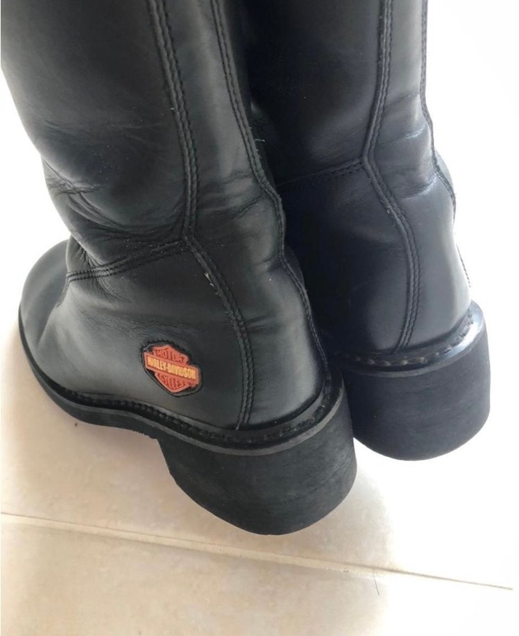 Harley davidson bot çizme — görsel 3/6