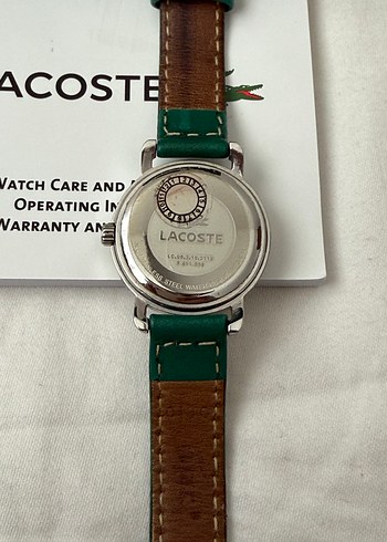  Beden Orijinal Lacoste Yeşil Kadın Saat