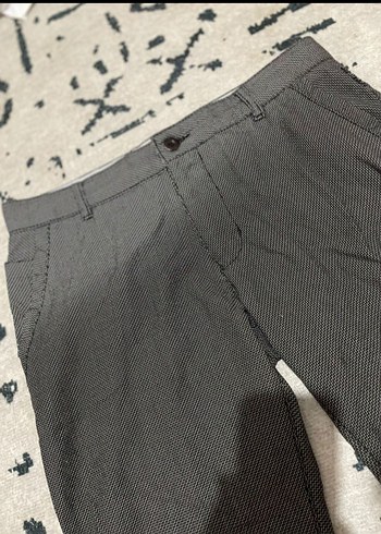 Gri Regular Fit Erkek Pantolon
