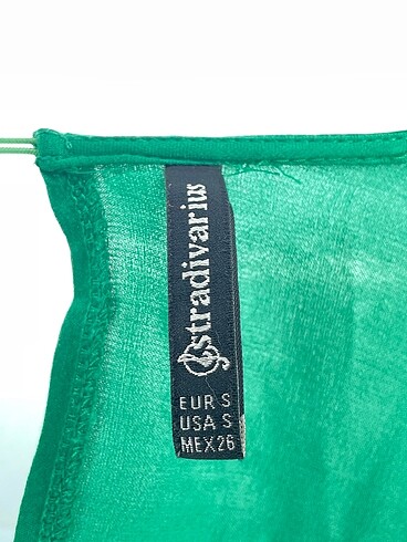 s Beden yeşil Renk Stradivarius Bluz %70 İndirimli.